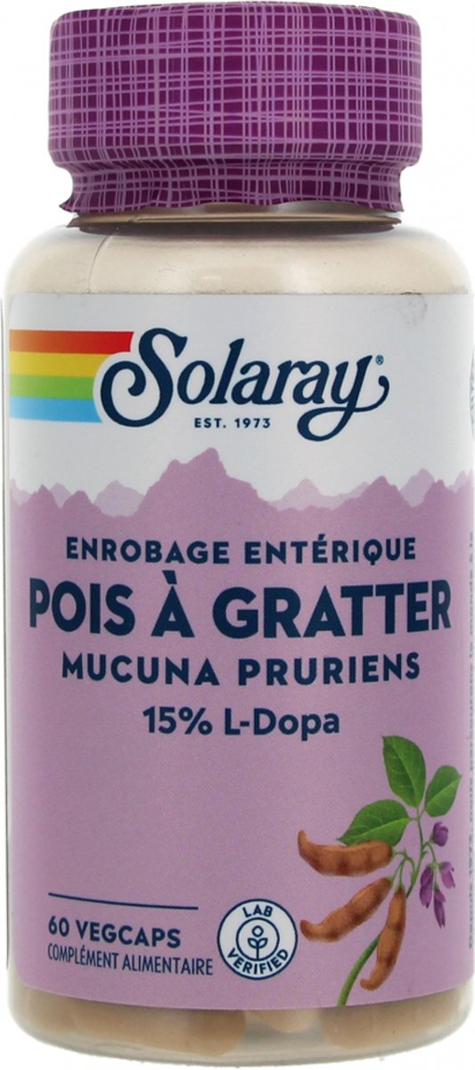 Goedkoopste Solaray Scratch Erwten 60 Plantaardige Capsules