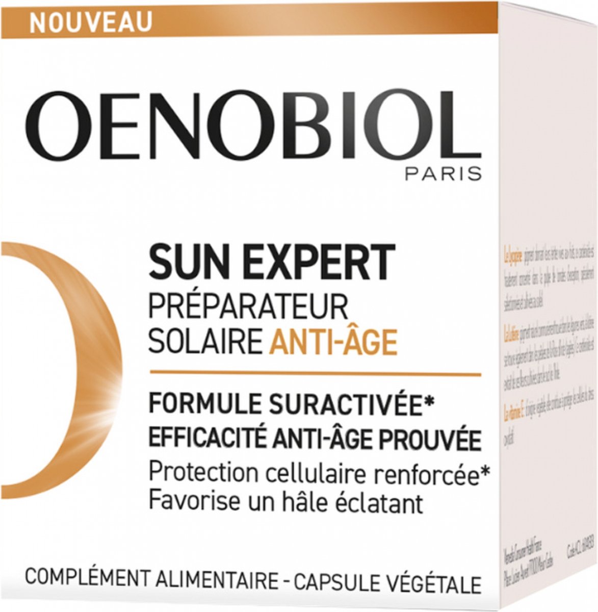 Goedkoopste Oenobiol Sun Expert Anti-Ageing Sun Care 30 Capsules
