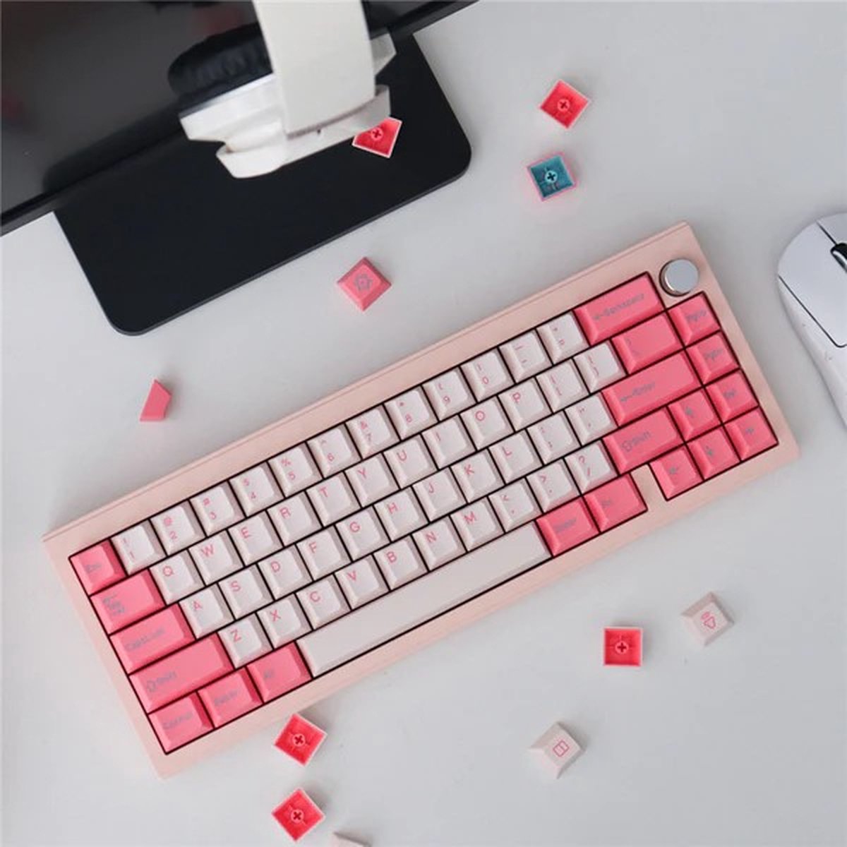 Keycaps Rose Pink