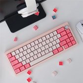 Keycaps Rose Pink | Cherry | PBT | Double Shot | 166 Keys
