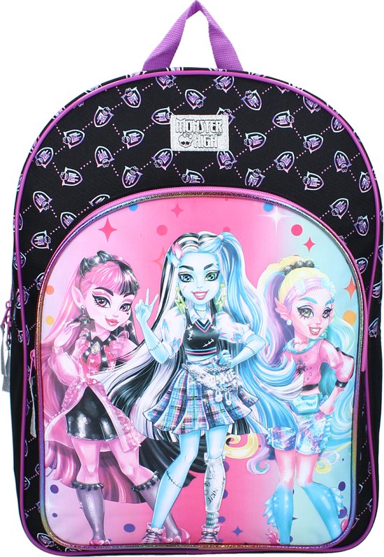 Sac à Dos Monster High Feeling Fierce - Zwart