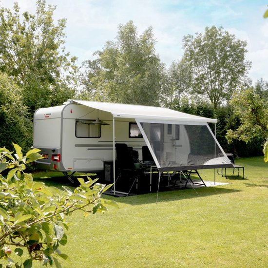 Travellife Isola sun shade voorkant universeel 3,30x1,70m - Geschikt voor o.a. Thule, Fiamma en Dometic luifels van Travellife — afbeelding 2