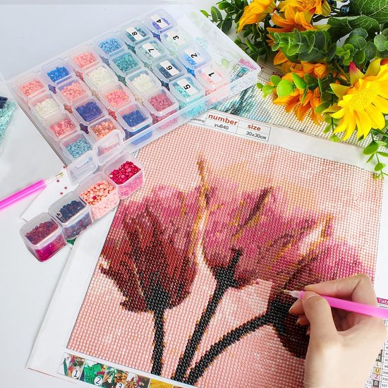 DIY Diamond Painting Hanger met Ketting - 5D Kristal Mozaïek Hanger