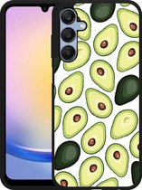 Cazy Hardcase Hoesje geschikt voor Samsung Galaxy A25 Avocado's