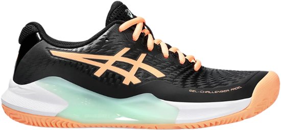 Asics Gel-Challenger 14 Padelschoenen Zwart / Oranje EU 37 Vrouw