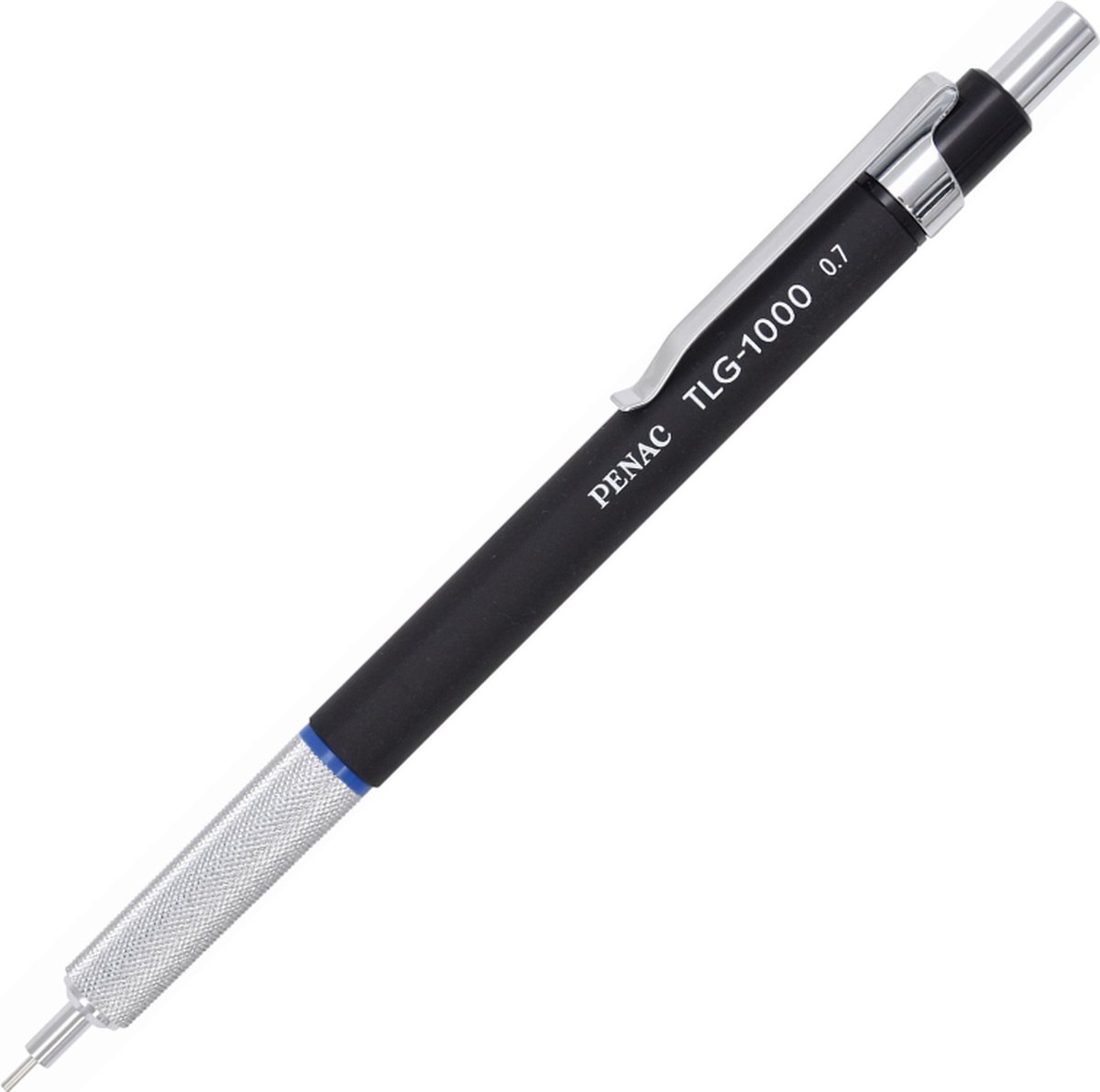 Penac - TLG-1000 - Vulpotlood - 0.7 mm - Zwart - Extra Grip