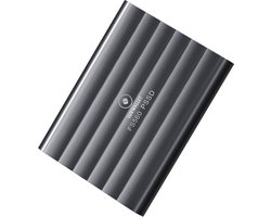 LUXWALLET QuickDrive – Draagbare SSD / Solid State Opslag – 512GB – Type-C – USB-C / USB 3.1 – Metaal voor o.a. PC / Xbox