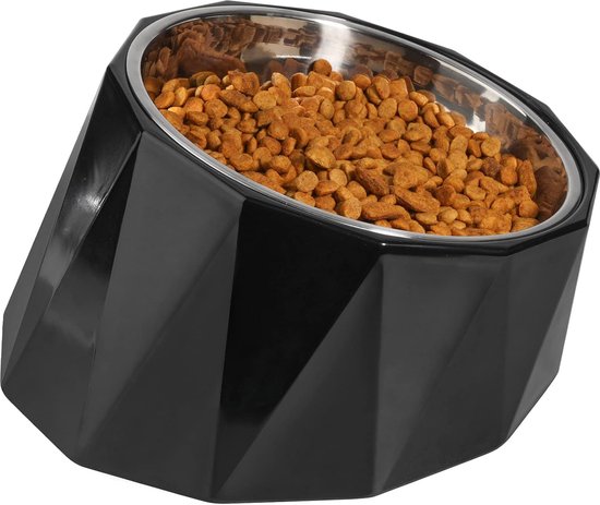Gamelle surélevée pour Chien réglable en 4 hauteurs avec 2 Bols en