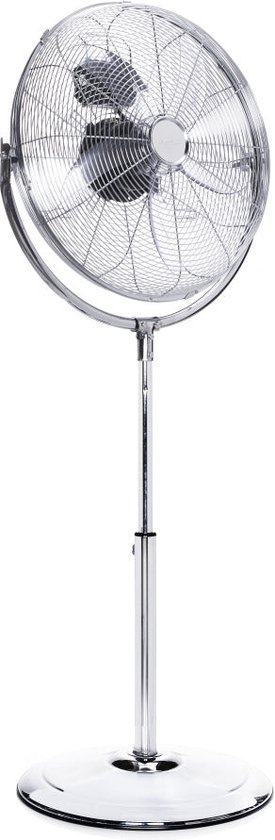 Tristar Statiefventilator XL VE-5975 - Krachtige Staande Ventilator – Ø 45 cm – In hoogte verstelbaar - 130° verstelbaar - Metaal