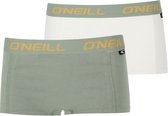 O'Neill dames boxershorts 2-pack - off white lilypad - M