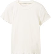 TOM TAILOR solid rib t-shirt Meisjes T-shirt - Maat 116/122