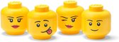 Lego - Head de Rangement Mini Set de 4 Pieces