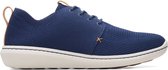 Clarks Step Urban Mix - heren sneaker - blauw - maat 42.5 (EU) 8.5 (UK)