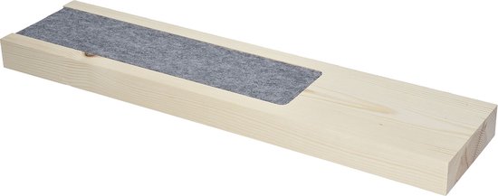 Duraline Grenen Plank + Vilt Stuk 60x15x4cm