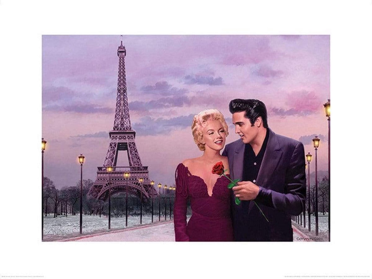 Pyramid Poster - Paris Sunset Chris Consani - 60 X 80 Cm - Multicolor