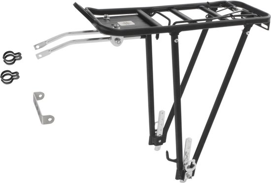 M-Wave Universele bagagedrager - zwart aluminium - 26/28 inch - afneembare zijdelen - max. 25 kg van M-Wave — afbeelding 3