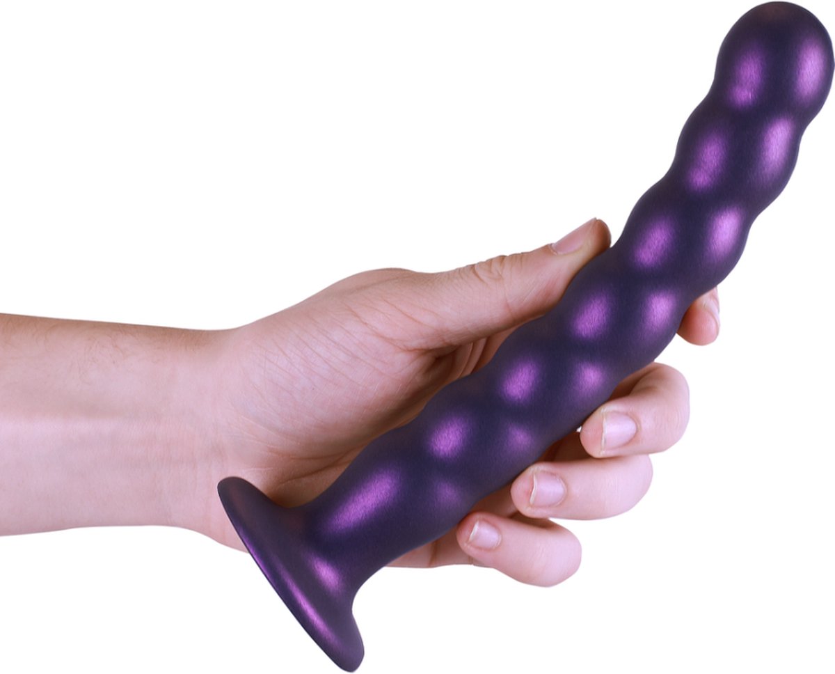Goedkoopste Beaded Silicone G-Spot Dildo - 8'' / 20,5 cm
