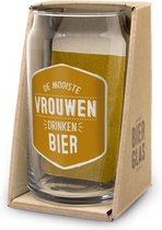 Bierglas - Drop - Mooiste Vrouwen - In cadeauverpakking