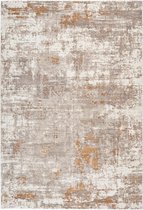 Lalee Paris | Modern Vloerkleed Laagpolig | Beige | Tapijt | Karpet | Nieuwe Collectie 2024 | Hoogwaardige Kwaliteit | 80x150 cm