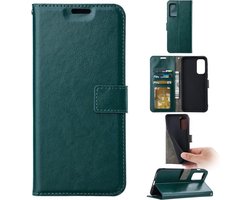 Portemonnee Book Case Hoesje Geschikt voor: Xiaomi Redmi Note 12 Pro / Poco X5 Pro - Groen