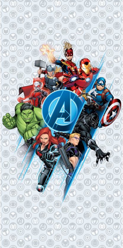 Marvel Avengers Strandlaken Dream Team - 70 x 140 cm - Katoen