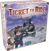 Ticket to Ride - Nordic Countries - Bordspel - Kaart van Scandinavië - Engelstalig - Voor de hele Familie
