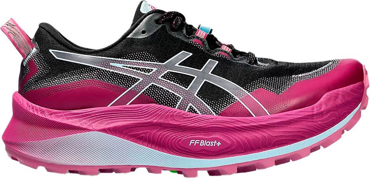 Asics Trabuco Max 3 Trailschoenen Vrouw Zwart
