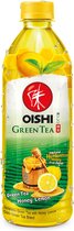Bol.com OISHI - Green Tea Honey Lemon Drink - 24 X 500 ML - Voordeelverpakking aanbieding