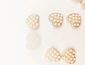 BamBella® - Application de pierres de strass - 10 pièces de pierres jaunes en plastique pour scrapbooking