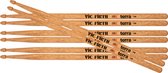 Vic Firth P5BT4PK Terra drumstokken 5B hickory met houten tip 4-Pack