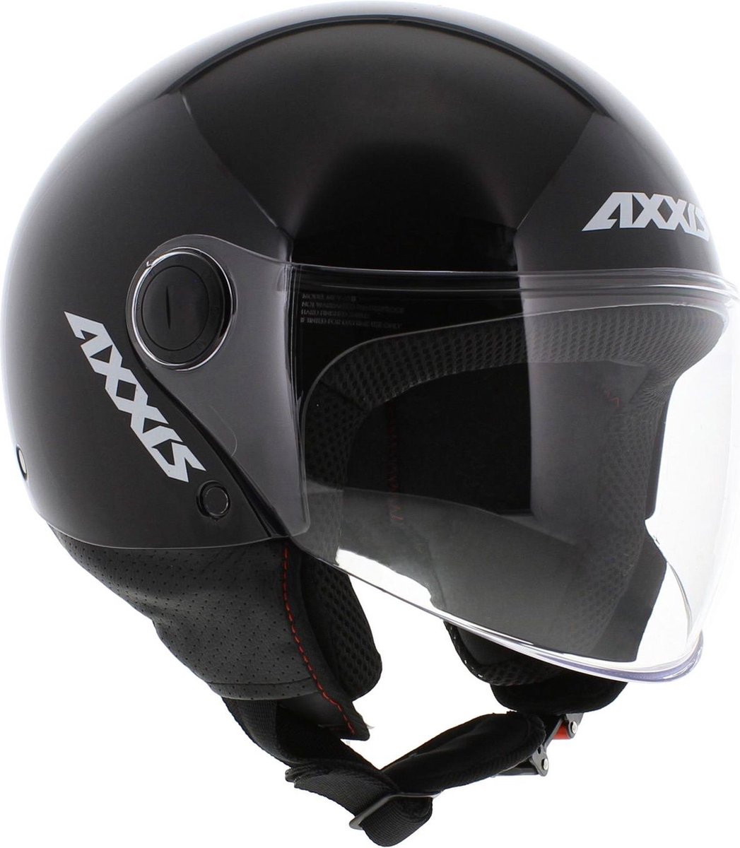 Axxis Square S helm glans zwart M
