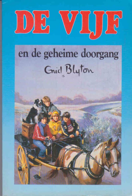 Omslag van De vijf en de geheime doorgang