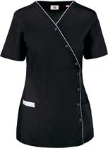 Schort/Tuniek/Werkblouse Dames L WK. Designed To Work Black 65% Polyester, 35% Katoen