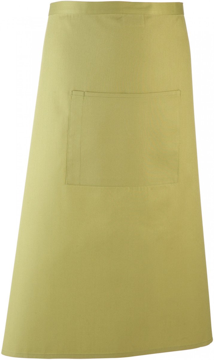 Schort/Tuniek/Werkblouse Unisex One Size Premier Lime 65% Polyester, 35% Katoen