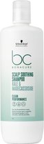 Schwarzkopf Bonacure Soothing Shampoo 1000ml - Normale shampoo vrouwen - Voor Alle haartypes