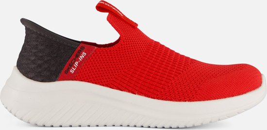 Skechers Ultra Flex 3.0 - Chaussures à enfiler Smooth Step Garçons - Rouge/ Zwart - Taille 33