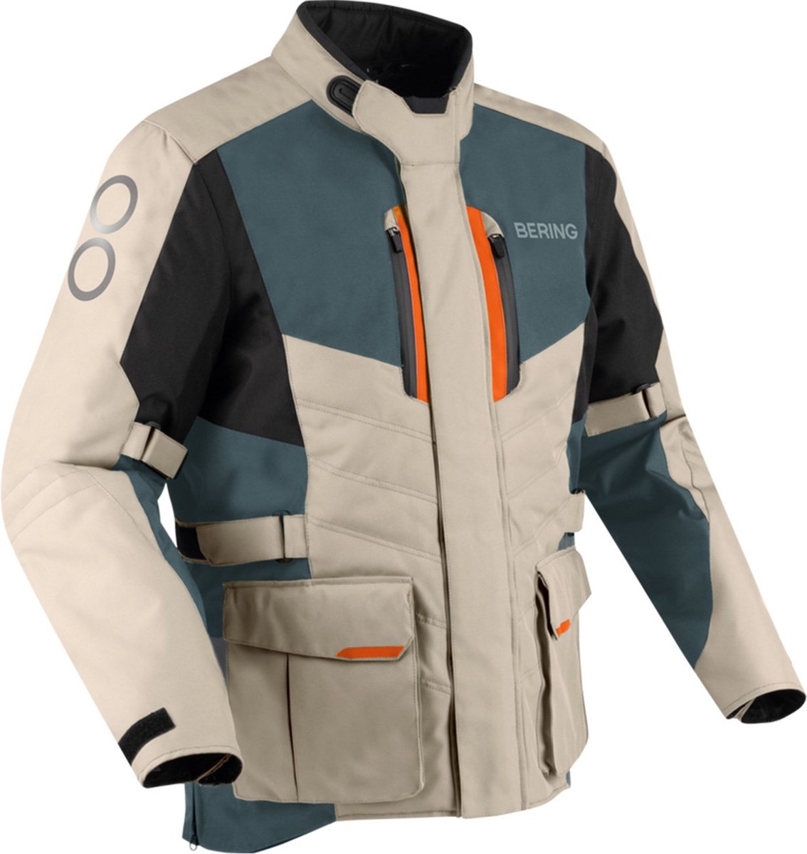 Bering Jacket Siberia Beige Grey Orange XL - Maat - Jas