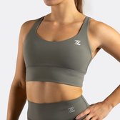 ZEUZ BH - Bra - Vrouw - voor Fitness & CrossFit - Maat L - Groen