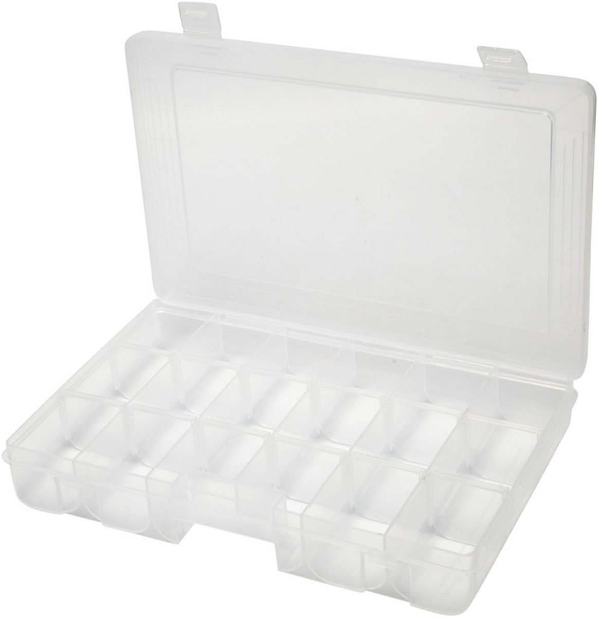 Creativ Company Plastic Opslagdoos 27x19 cm 18 vakken