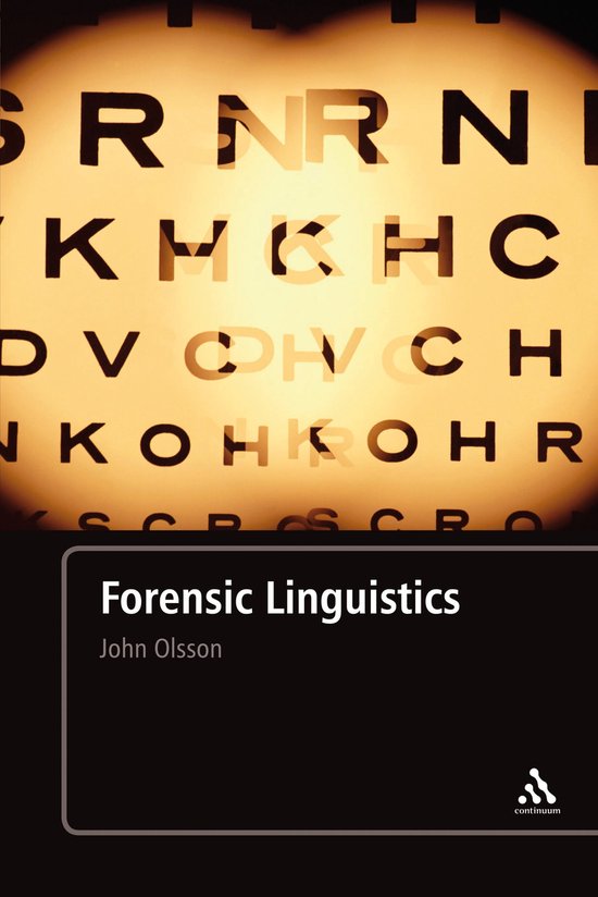 Forensic Linguistics - cover