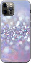 Geschikt voor iPhone 12 Pro hoesje - Water - Design - Abstract - Licht - Siliconen Telefoonhoesje