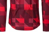 AGU Triangle Stripe Fietsshirt Lange Mouwen Essential Heren - Red - M