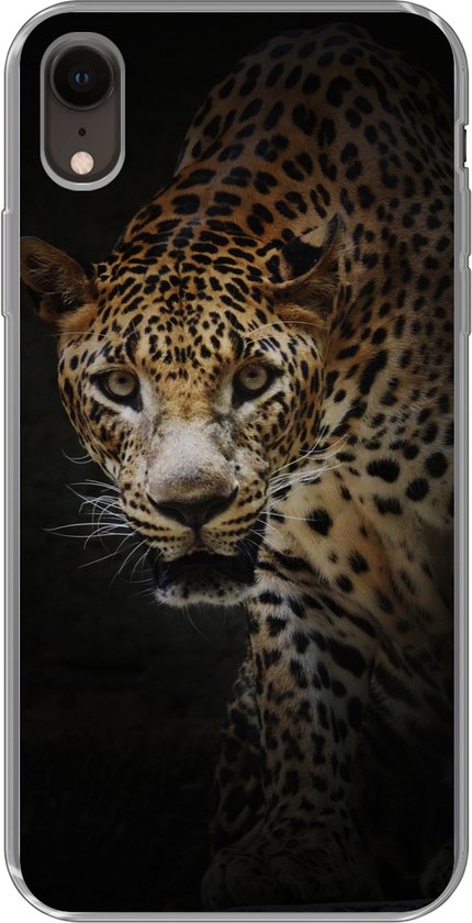 Coque iPhone XR - Léopard - Animaux sauvages - Léger - Siliconen