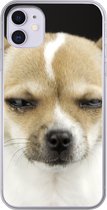 Geschikt voor iPhone 11 hoesje - Hond - Huisdieren - Portret - Siliconen Telefoonhoesje