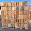 Oude, gevlamde fruitkisten/houten kisten in vele variaties, ideaal voor meubelbouw of opslag, zeer massief en stabiel verwerkt (set van 2, zonder bodem
