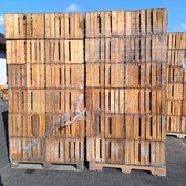 54 pièces de caisses à fruits en bois 50x40x30 cm - 1x palette de caisses anciennes