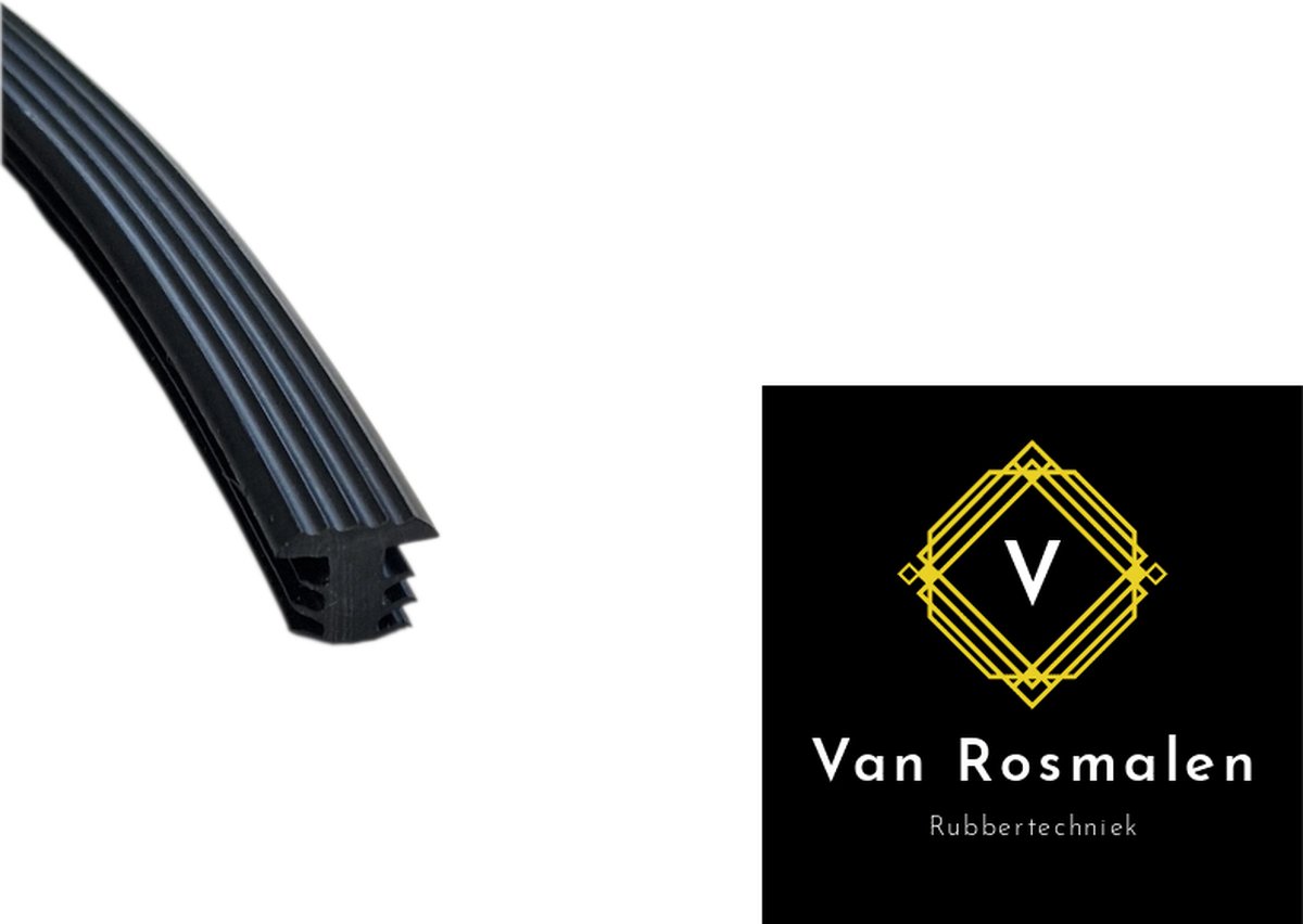 VRR - Traptrede profiel - antislip - traprenovatie profiel 12x8 mm - Per 15 meter