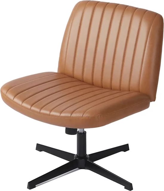 Nolon Nout-Isa Bureaustoel Bouclé Beige - Stof - Verstelbaar - Wielen