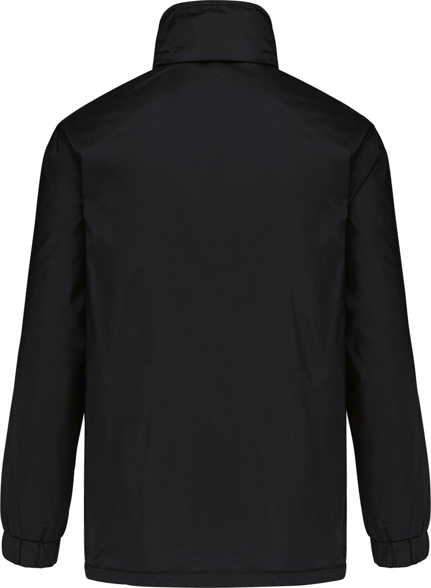 Kariban Gevoerde windbreaker heren K687 Zwart