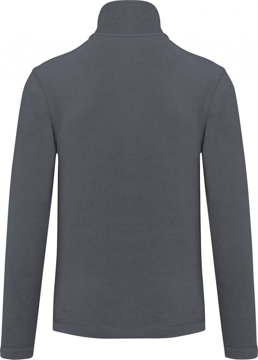 Kariban Microfleece met rits heren K911 Convoy Grijs